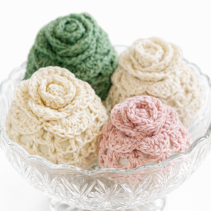 SOAP SAVERS ROSE DESIGN WITH SOAP